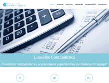 Tablet Screenshot of ccontabilistico.com